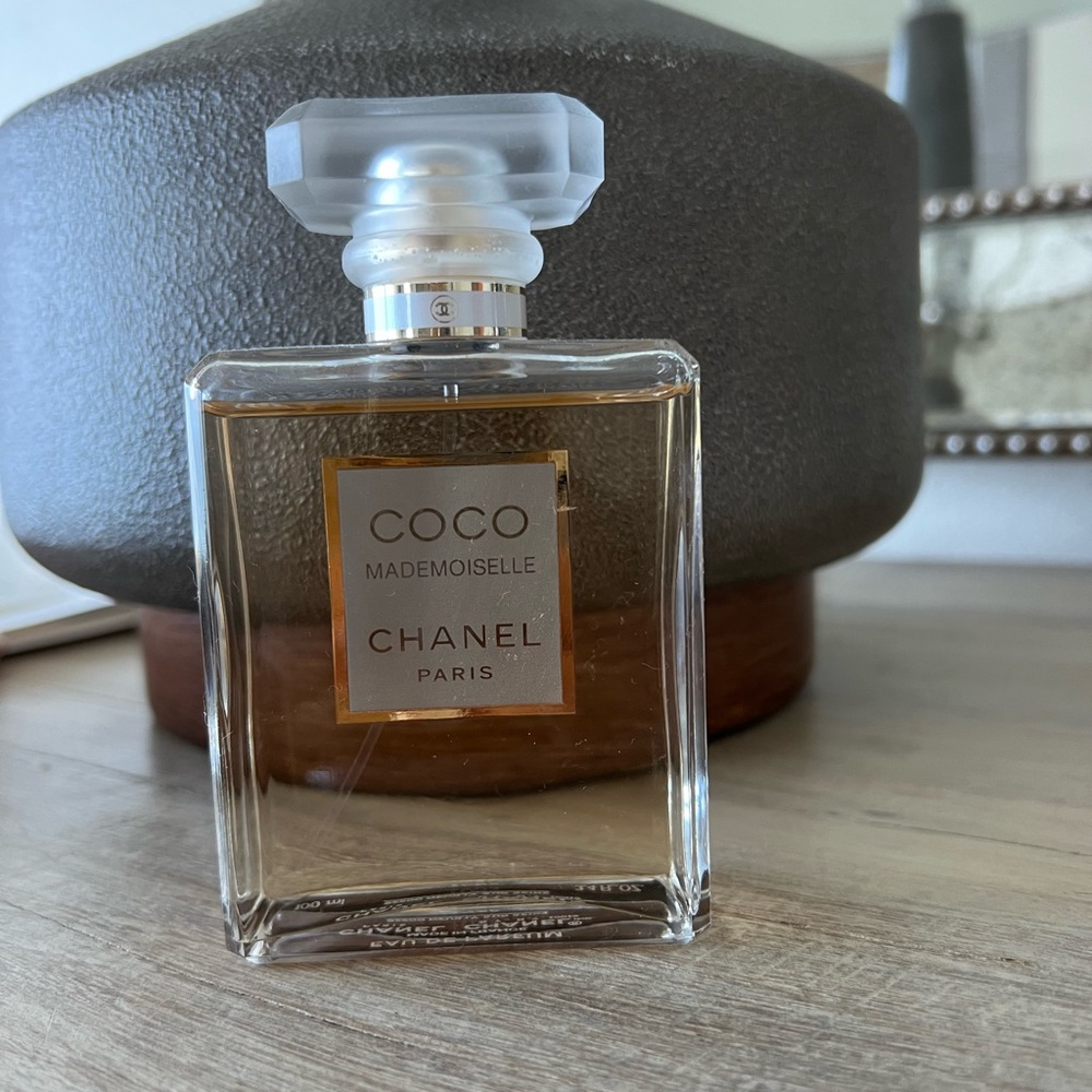 CHANEL Coco Mademoiselle Fragrance with Gold and Silver Accents